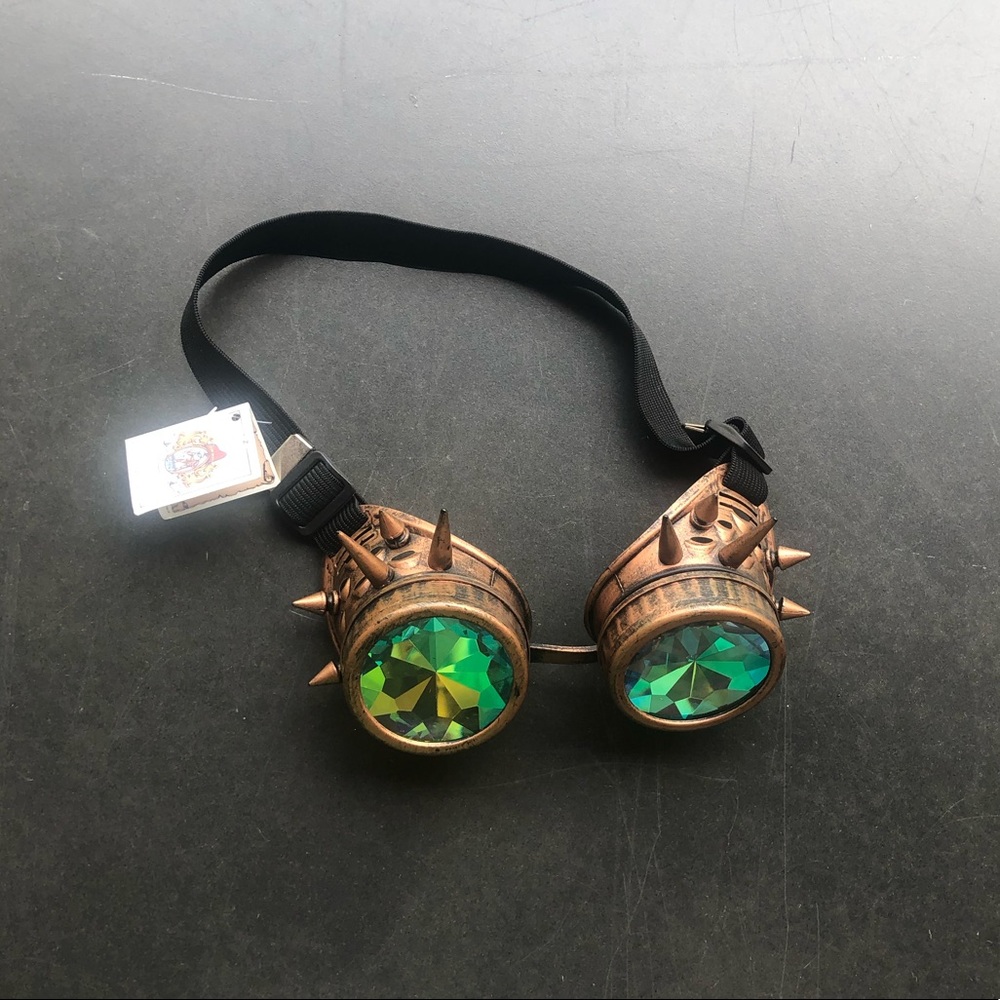 Steampunk illusion glasses